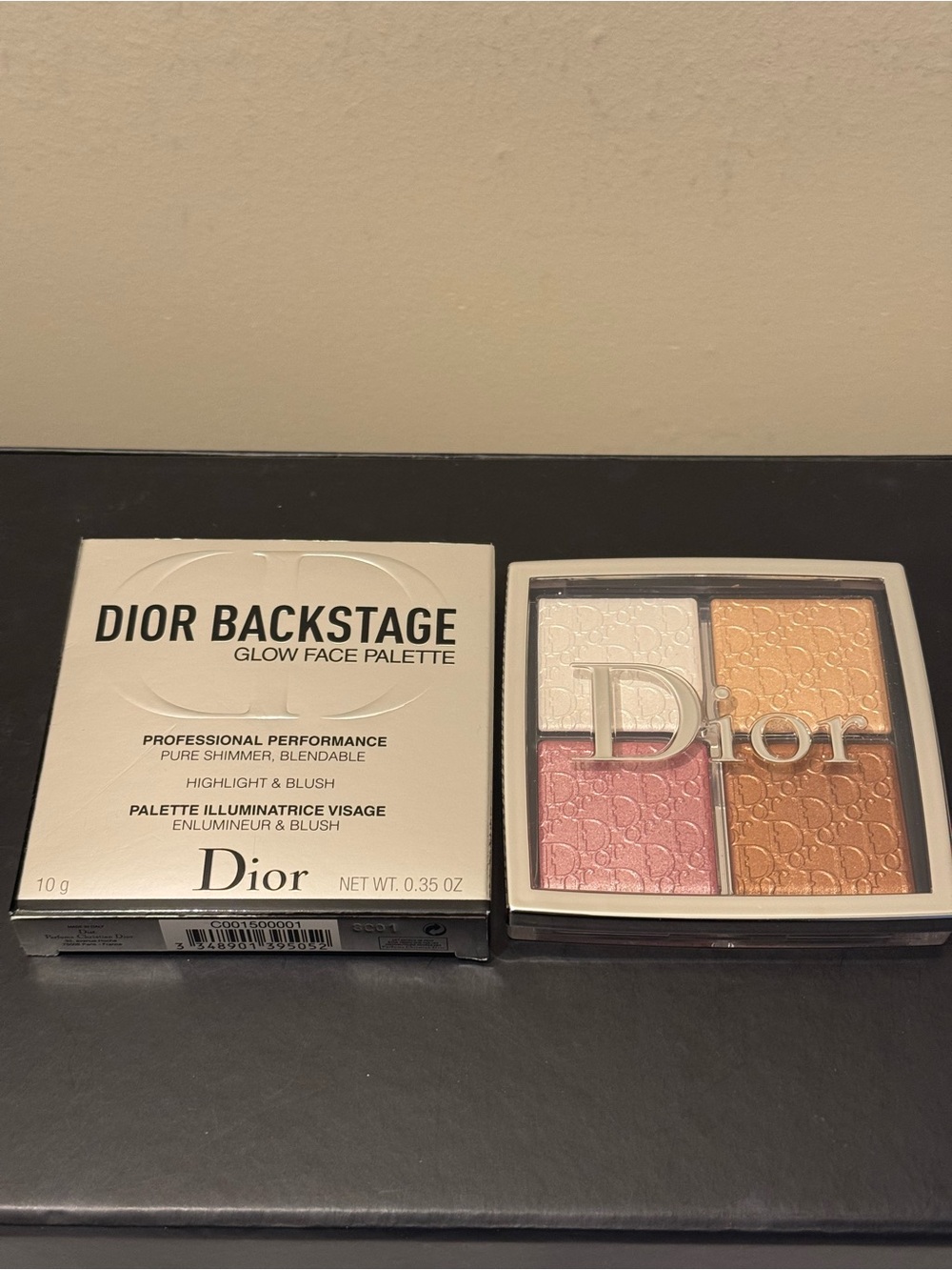 BNIB Dior Backstage Glow Face Palette 001 Universal - ORIGINAL 2018 FORMULA - Picture 5 of 12